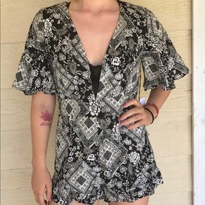 Floral Romper